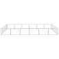 vidaXL Hundezwinger Silbern 30 m² Stahl vidaXL Hundezwinger Silbern 30 m² Stahl
