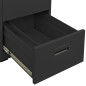vidaXL Aktenschrank Anthrazit 46x62x102,5 cm Stahl vidaXL Aktenschrank Anthrazit 46x62x102,5 cm Stahl