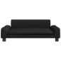vidaXL Kindersofa Schwarz 90x53x30 cm Kunstleder vidaXL Kindersofa Schwarz 90x53x30 cm Kunstleder