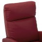 vidaXL Massagesessel Weinrot Kunstleder vidaXL Massagesessel Weinrot Kunstleder