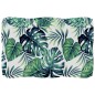 vidaXL Palettenkissen Blattmuster 60x40x12 cm Stoff vidaXL Palettenkissen Blattmuster 60x40x12 cm Stoff