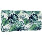vidaXL Palettenkissen Blattmuster 80x40x12 cm Stoff vidaXL Palettenkissen Blattmuster 80x40x12 cm Stoff