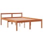 vidaXL Seniorenbett Wachsbraun 120x190 cm Massivholz Kiefer vidaXL Seniorenbett Wachsbraun 120x190 cm Massivholz Kiefer
