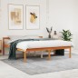vidaXL Seniorenbett Wachsbraun 150x200 cm Massivholz Kiefer vidaXL Seniorenbett Wachsbraun 150x200 cm Massivholz Kiefer