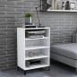 vidaXL Sideboard Weiß 57x35x90 cm Holzwerkstoff vidaXL Sideboard Weiß 57x35x90 cm Holzwerkstoff