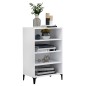 vidaXL Sideboard Weiß 57x35x90 cm Holzwerkstoff vidaXL Sideboard Weiß 57x35x90 cm Holzwerkstoff