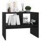 vidaXL Beistelltisch Schwarz 60x40x45 cm Holzwerkstoff