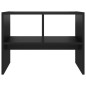 vidaXL Beistelltisch Schwarz 60x40x45 cm Holzwerkstoff vidaXL Beistelltisch Schwarz 60x40x45 cm Holzwerkstoff