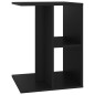vidaXL Beistelltisch Schwarz 60x40x45 cm Holzwerkstoff vidaXL Beistelltisch Schwarz 60x40x45 cm Holzwerkstoff