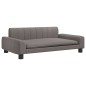 vidaXL Hundebett Taupe 90x53x30 cm Stoff vidaXL Hundebett Taupe 90x53x30 cm Stoff