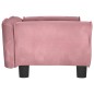 vidaXL Hundebett Rosa 70x45x30 cm Samt vidaXL Hundebett Rosa 70x45x30 cm Samt