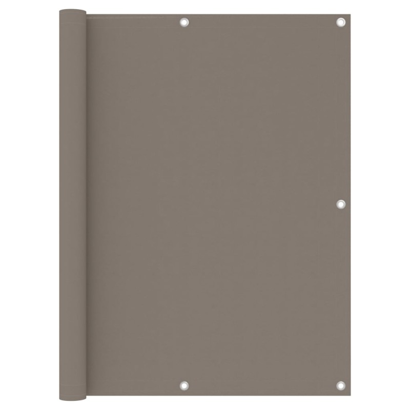 vidaXL Balkon-Sichtschutz Taupe 120x500 cm Oxford-Gewebe vidaXL Balkon-Sichtschutz Taupe 120x500 cm Oxford-Gewebe