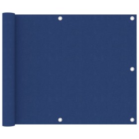 vidaXL Balkon-Sichtschutz Blau 75x300 cm Oxford-Gewebe