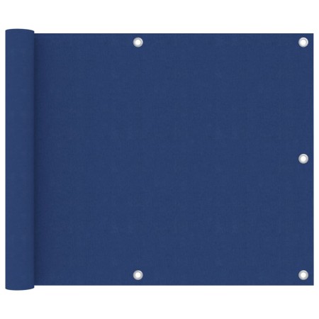vidaXL Balkon-Sichtschutz Blau 75x300 cm Oxford-Gewebe