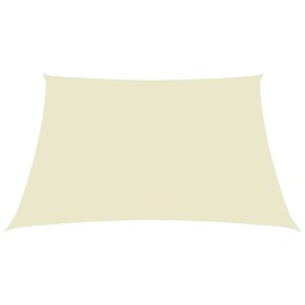 vidaXL Sonnensegel Oxford-Gewebe Rechteckig 2x3 m Creme