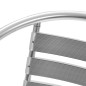 vidaXL 5-tlg. Garten-Essgruppe Aluminium Silbern vidaXL 5-tlg. Garten-Essgruppe Aluminium Silbern