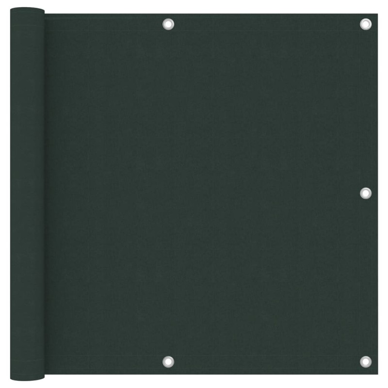 vidaXL Balkon-Sichtschutz Dunkelgrün 90x600 cm Oxford-Gewebe vidaXL Balkon-Sichtschutz Dunkelgrün 90x600 cm Oxford-Gewebe
