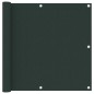 vidaXL Balkon-Sichtschutz Dunkelgrün 90x600 cm Oxford-Gewebe vidaXL Balkon-Sichtschutz Dunkelgrün 90x600 cm Oxford-Gewebe