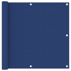 vidaXL Balkon-Sichtschutz Blau 90x600 cm Oxford-Gewebe