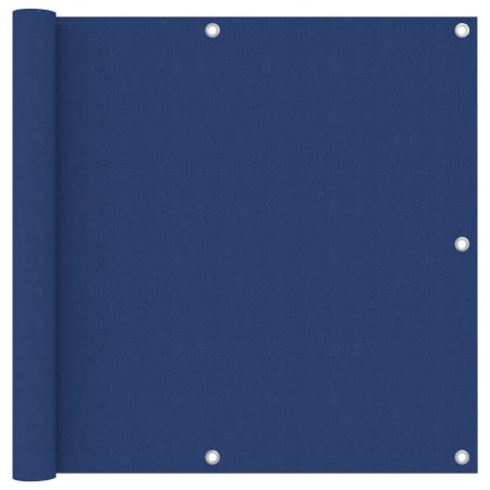 vidaXL Balkon-Sichtschutz Blau 90x600 cm Oxford-Gewebe