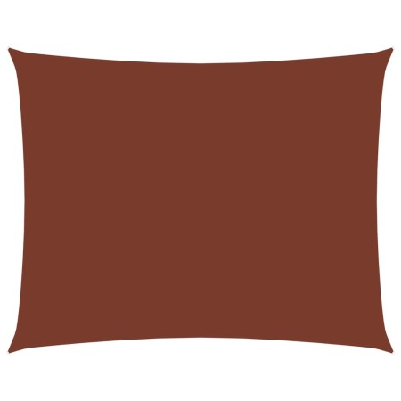vidaXL Sonnensegel Oxford-Gewebe Rechteckig 2x3,5 m Terrakotta-Rot