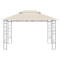 vidaXL Pavillon 4x3x2,7 m Creme 160 g/m² vidaXL Pavillon 4x3x2,7 m Creme 160 g/m²