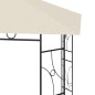 vidaXL Pavillon 4x3x2,7 m Creme 160 g/m² vidaXL Pavillon 4x3x2,7 m Creme 160 g/m²