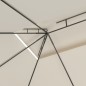 vidaXL Pavillon 4x3x2,7 m Creme 160 g/m² vidaXL Pavillon 4x3x2,7 m Creme 160 g/m²