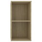 vidaXL TV-Schränke 2 Stk. Sonoma-Eiche 72x35x36,5 cm Holzwerkstoff vidaXL TV-Schränke 2 Stk. Sonoma-Eiche 72x35x36,5 cm Holzwerkstoff