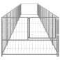 vidaXL Hundezwinger Silbern 10 m² Stahl vidaXL Hundezwinger Silbern 10 m² Stahl