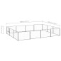 vidaXL Hundezwinger Silbern 12 m² Stahl vidaXL Hundezwinger Silbern 12 m² Stahl