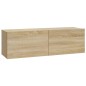 vidaXL 7-tlg. TV-Schrank-Set Sonoma-Eiche Holzwerkstoff vidaXL 7-tlg. TV-Schrank-Set Sonoma-Eiche Holzwerkstoff