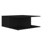 vidaXL Couchtisch Schwarz 80x80x31 cm Holzwerkstoff vidaXL Couchtisch Schwarz 80x80x31 cm Holzwerkstoff