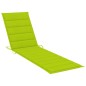 vidaXL Sonnenliegen 2 Stk. mit Auflagen Hellgrün Massivholz Teak vidaXL Sonnenliegen 2 Stk. mit Auflagen Hellgrün Massivholz Teak
