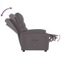 vidaXL Relaxsessel Grau Kunstleder vidaXL Relaxsessel Grau Kunstleder