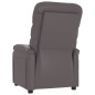 vidaXL Relaxsessel Grau Kunstleder vidaXL Relaxsessel Grau Kunstleder