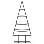 vidaXL Metall-Weihnachtsbaum Deko Schwarz 60 cm vidaXL Metall-Weihnachtsbaum Deko Schwarz 60 cm