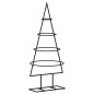 vidaXL Metall-Weihnachtsbaum Deko Schwarz 60 cm vidaXL Metall-Weihnachtsbaum Deko Schwarz 60 cm
