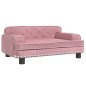 vidaXL Kindersofa Rosa 70x45x30 cm Samt vidaXL Kindersofa Rosa 70x45x30 cm Samt