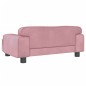 vidaXL Kindersofa Rosa 70x45x30 cm Samt vidaXL Kindersofa Rosa 70x45x30 cm Samt