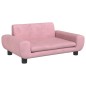 vidaXL Hundebett Rosa 70x45x33 cm Samt vidaXL Hundebett Rosa 70x45x33 cm Samt