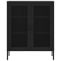 vidaXL Lagerschrank Schwarz 80x35x101,5 cm Stahl vidaXL Lagerschrank Schwarz 80x35x101,5 cm Stahl