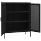 vidaXL Lagerschrank Schwarz 80x35x101,5 cm Stahl vidaXL Lagerschrank Schwarz 80x35x101,5 cm Stahl