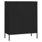 vidaXL Lagerschrank Schwarz 80x35x101,5 cm Stahl vidaXL Lagerschrank Schwarz 80x35x101,5 cm Stahl