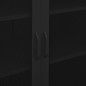 vidaXL Lagerschrank Schwarz 80x35x101,5 cm Stahl vidaXL Lagerschrank Schwarz 80x35x101,5 cm Stahl