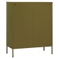 vidaXL Lagerschrank Olivgrün 80x35x101,5 cm Stahl vidaXL Lagerschrank Olivgrün 80x35x101,5 cm Stahl