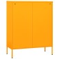 vidaXL Lagerschrank Senfgelb 80x35x101,5 cm Stahl vidaXL Lagerschrank Senfgelb 80x35x101,5 cm Stahl
