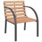 vidaXL Gartenstühle 2 Stk. Holz vidaXL Gartenstühle 2 Stk. Holz