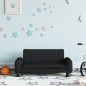 vidaXL Kindersofa Schwarz 70x45x30 cm Stoff vidaXL Kindersofa Schwarz 70x45x30 cm Stoff