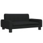 vidaXL Kindersofa Schwarz 70x45x30 cm Stoff vidaXL Kindersofa Schwarz 70x45x30 cm Stoff